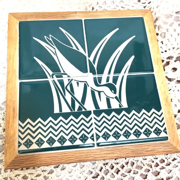 Trivet Alaskan Sand Carved Tile Vtg ‘90 - Picture 9 of 10